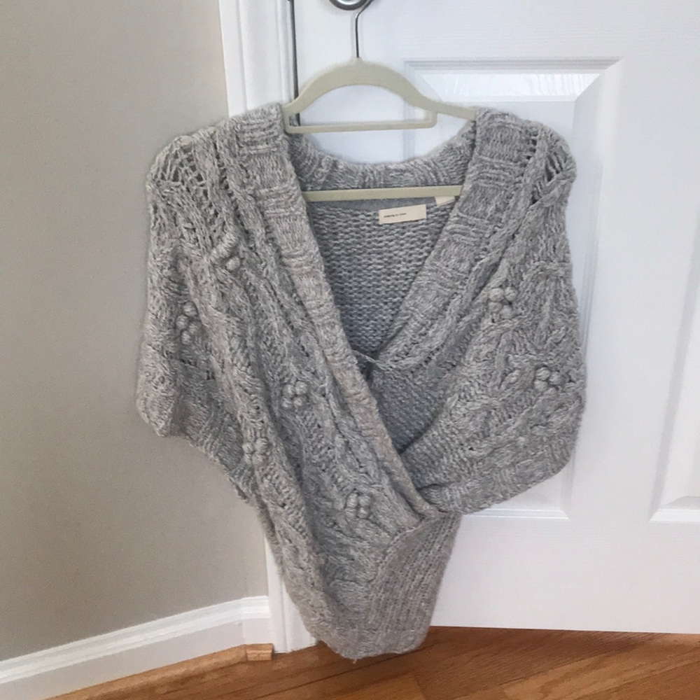 Anthropologie sweater vest.